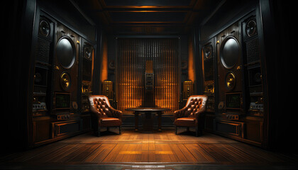 Fototapeta premium music room