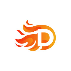 Letter D logo or symbol template design