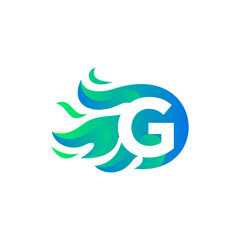 Letter G logo or symbol template design