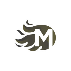 Letter M logo or symbol template design