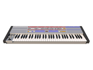 synthesizer keyboard