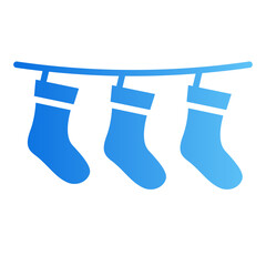 sock gradient icon
