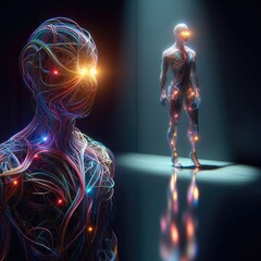 3d rendered illustration of a human body