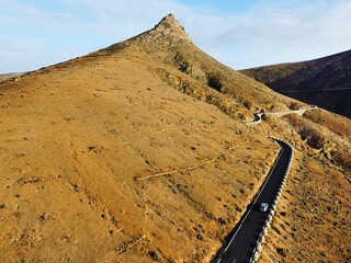 road in desert