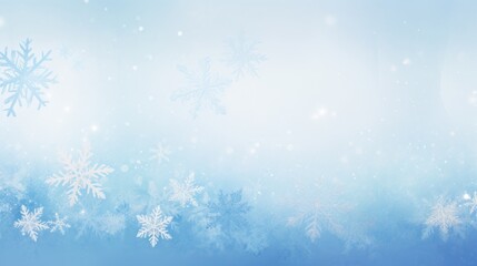 Naklejka na ściany i meble 雪の結晶風イメージ背景