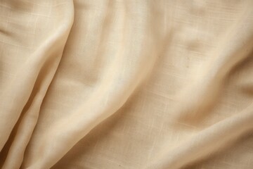Fototapeta premium A Detailed Look at the Texture and Color of Beige Fabric