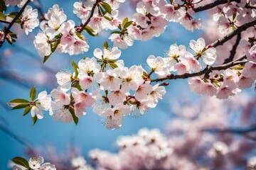 Fototapeta premium cherry tree blossom