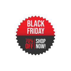 Black Friday banner design template
