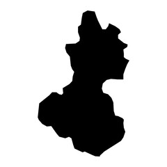 Lempira department map, administrative division of Honduras. Vector illustration.