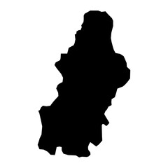 Francisco Morazan department map, administrative division of Honduras. Vector illustration.