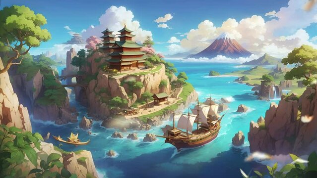 Anime Quest: The 3D Treasure Map Adventure