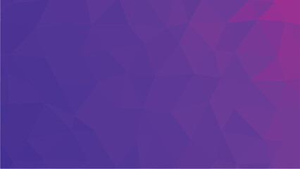 Obraz premium low poly geometric background consisting of triangles of different sizes and colors purple and pink
