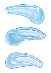 cosmetic cream makeup beauty lotion water fresh drop blue gel stroke wet shampoo soap transparent...