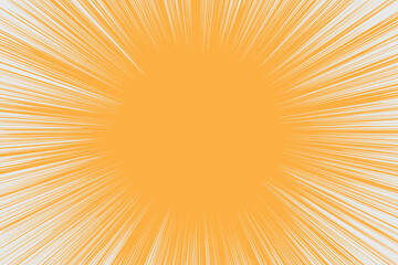 Fototapeta premium Comic book action lines. abstract comic background 