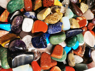 color gemstones texture