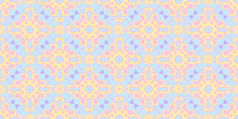 Seamless pattern with stripes
