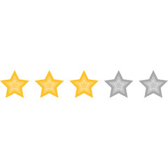 Flat Star Rating