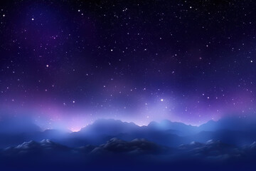 space background realistic starry night cosmos and shining stars milky way and stardust color galaxy