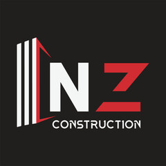 NZ Construction Logo Design. Vector Logo Design.
