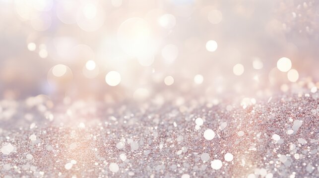 Abstract background. Blurred bokeh dark background, Christmas and New Year holiday