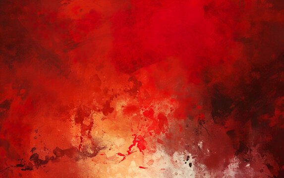 Abstract grunge red background illustration