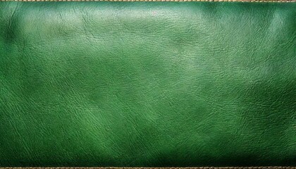 texture of natural green luxury leather - obrazy, fototapety, plakaty