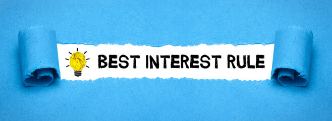 best interest rule	