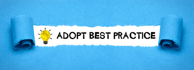 Adopt Best Practice	