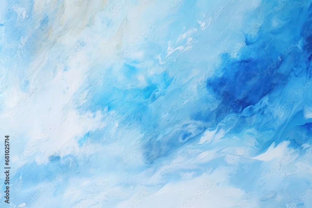 Aufkleber abstract background of bright blue and white mixed with various tones.