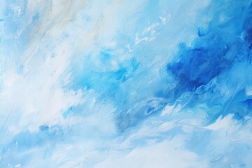 Abstract background of bright blue and white mixed with various tones.