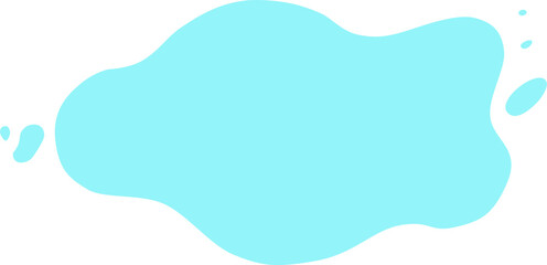 Vector neon spot for text. Blue background on white background. Isolated image. For banner, card