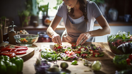 The Culinary Exploration and Joyful Learning Experience, A Captivating Journey into Cooking Techniques and Moments of Happiness in the Culinary Class