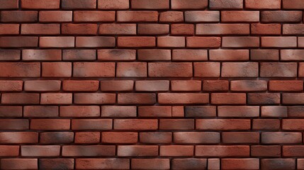 Obraz premium Red brick background texture seamless pattern. Seamless brick masonry. Red brick wall seamless illustration background.