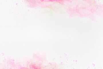 Fototapeta na wymiar 桜をイメージしたインクアート