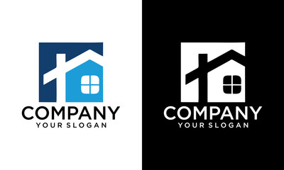 House Logo Template Design Vector, Emblem, Design Concept, Creative Symbol, Icon