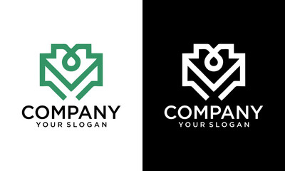 Letter M W MW WM logo design concept. Elegant vector logo template