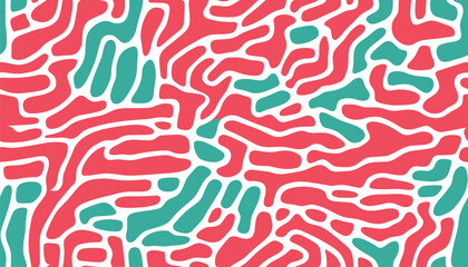 Organic blob shape colorful background, abstract soft and pop art liquid banner