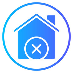 cancel gradient icon