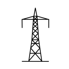 transmission tower. power line tower. electricity