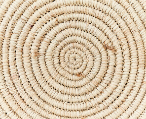 Fototapeta premium Texture of a wicker surface