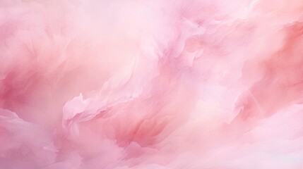 Pink Abstract Wall Texture with Color Brush Strokes on Rose Gold Foil. Abstract Watercolor Brush...