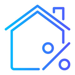 discount gradient icon