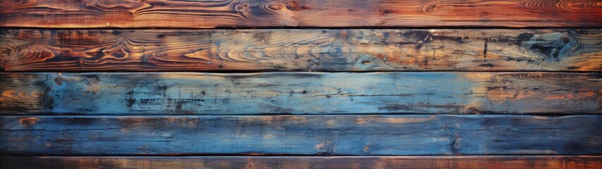 Weathered Wooden Plank Wall with Nostalgic Charm