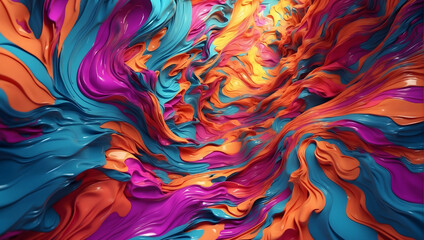 A vibrant and surreal abstract background with psychedelic patterns, vibrant colors, and optical illusions creating an immersive and mind-bending effect.