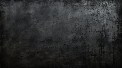 Fototapeta premium Grunge and scratch on black metal plate background