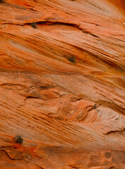 Zion National Park, Utah, Red Sand, Abstract