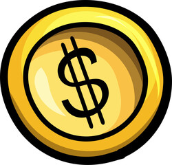 Money cartoon funny illustration