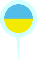 Ukraine Location Marker