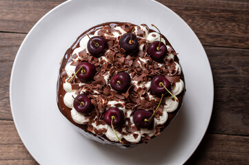 チョコレートとサクランボのケーキ、フォレ・ノワール