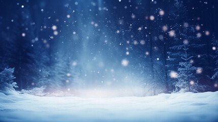 frostige Naturlandschaft 